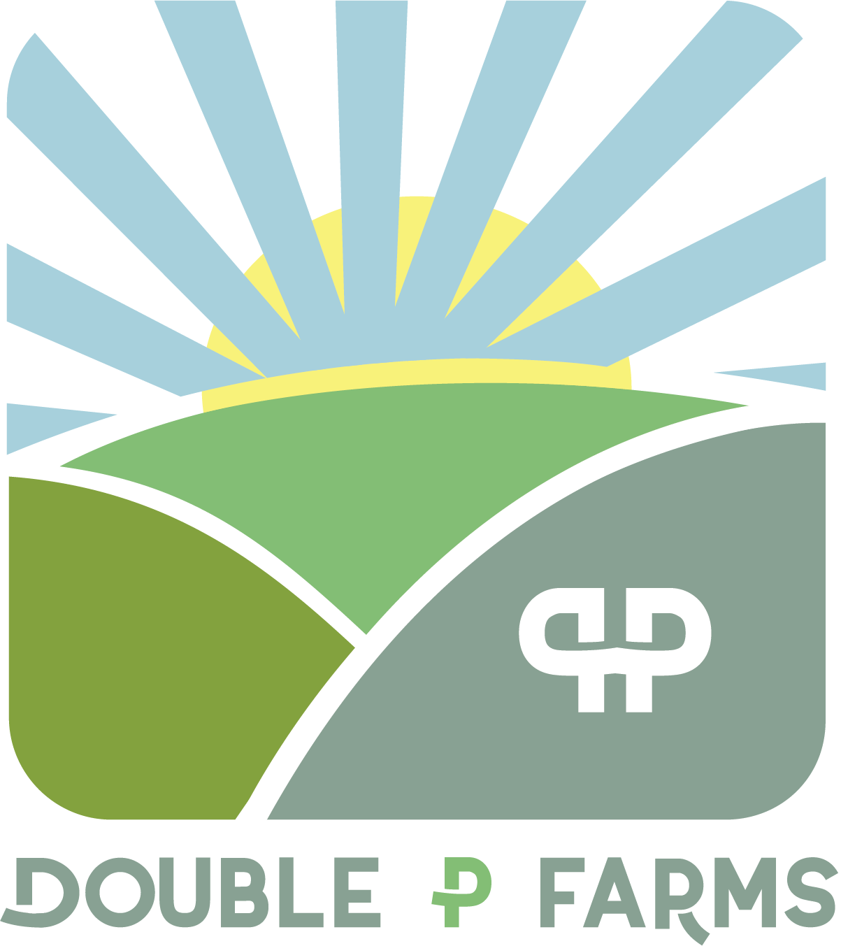 Double P Farms & Microgreens Logo